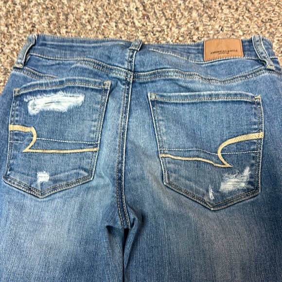 Bundle of size 3-4 Skinny and Straight High Waist ripped Jeans - Picture 3 of 8